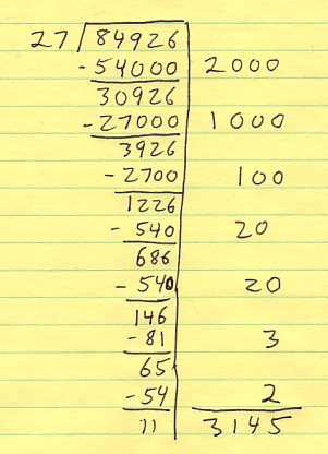 Image result for multi-digit long division hybrid model