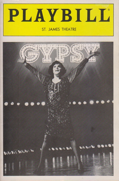 Playbill for Gypsy