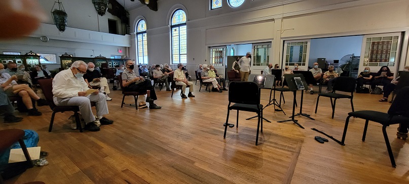 Jupiter Players Audience Awaiting String Quartet