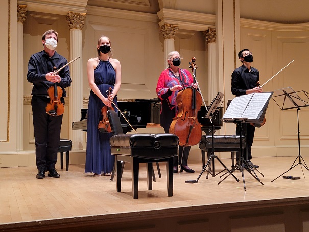 Curtain Call after Schumann Quartet