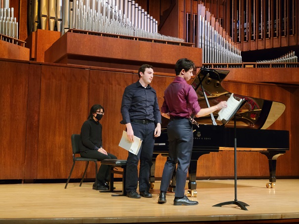 Pianist Sean Juhl and Violist Benjamin Pawlak