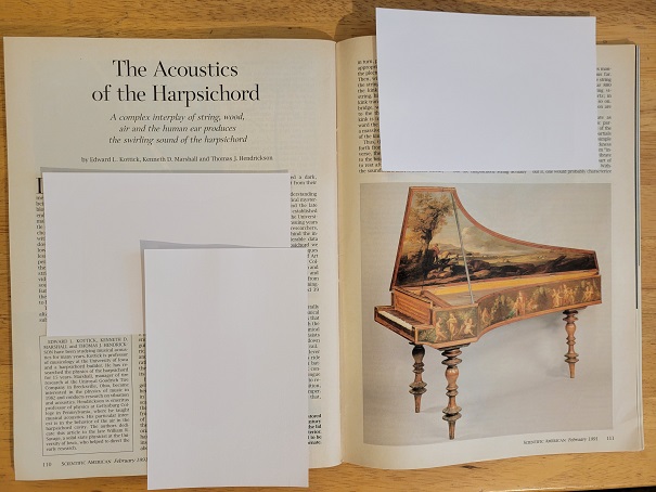 Acoustics of the Harpsichord