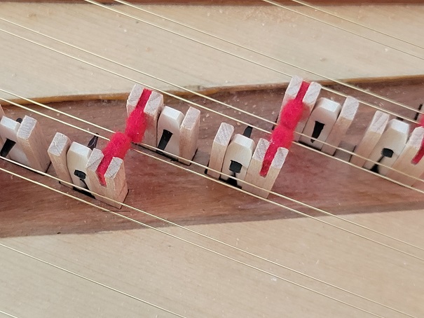 Troubadour Virginal Damper Issue