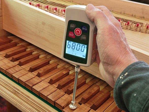 Troubadour Virginal Force Gauge